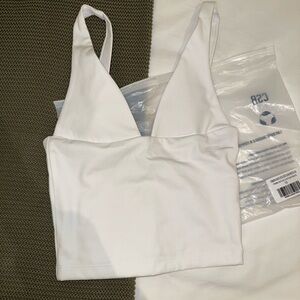 CSB X IM white plunge long line tank